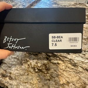 BETSEY Johnson NEW, Dressy heeled sandals ideal for a wedding or bride